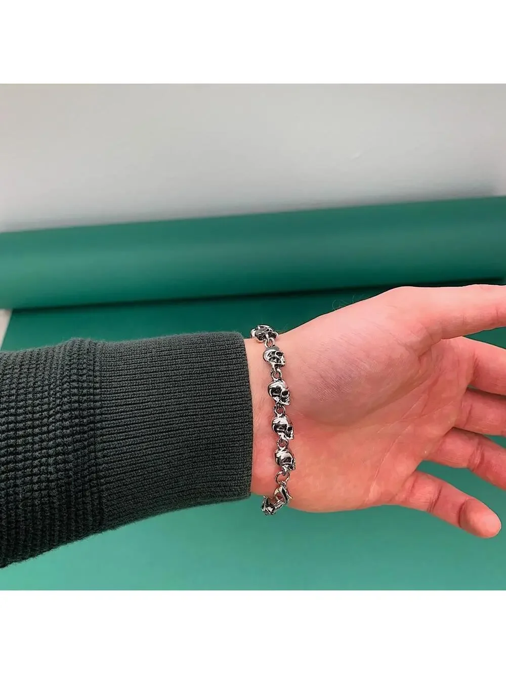 Y2K Silver Bracelet